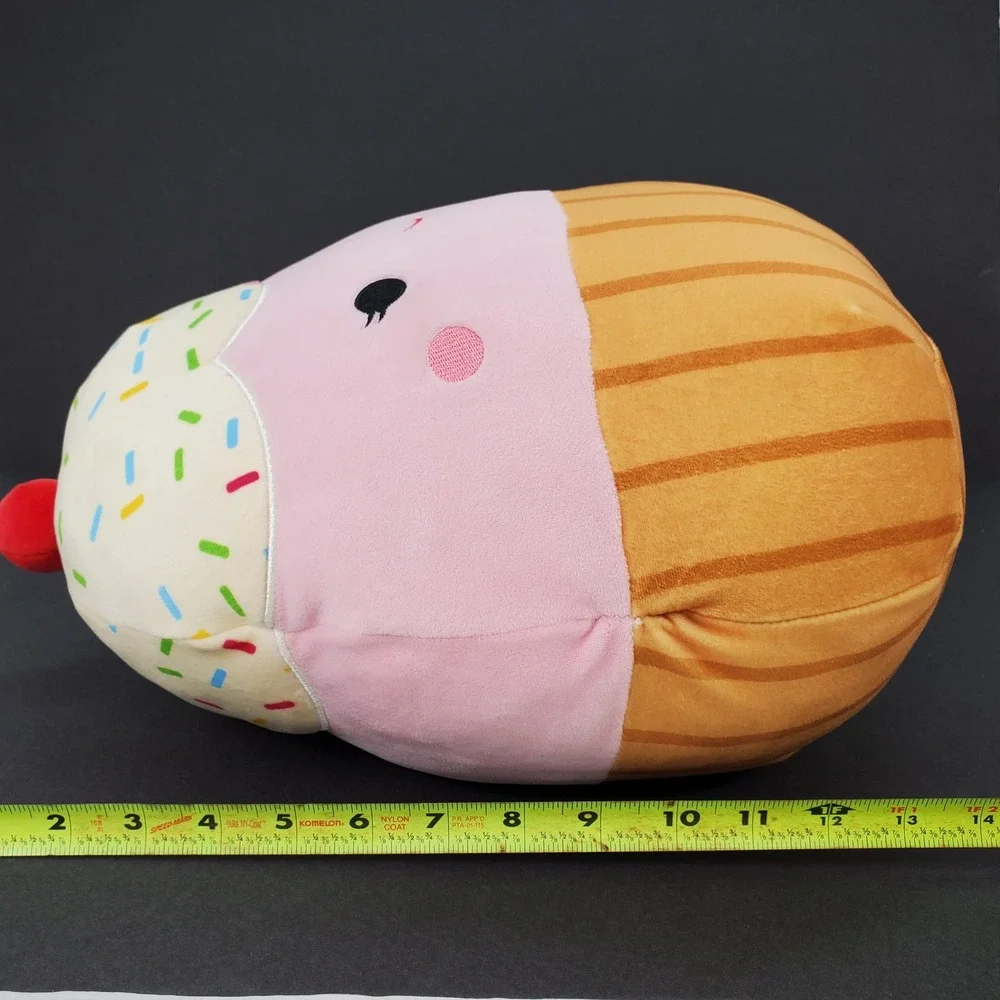 Squishmallows Clara the Cupcake 12 Inch Pink Sprinkle Plush Stuffed Animal Toy